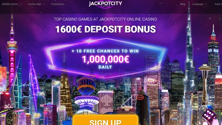 jackpot city welcome bonus offer