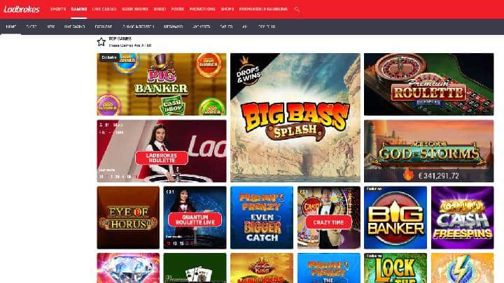 LadBrokes Welcome Offer games