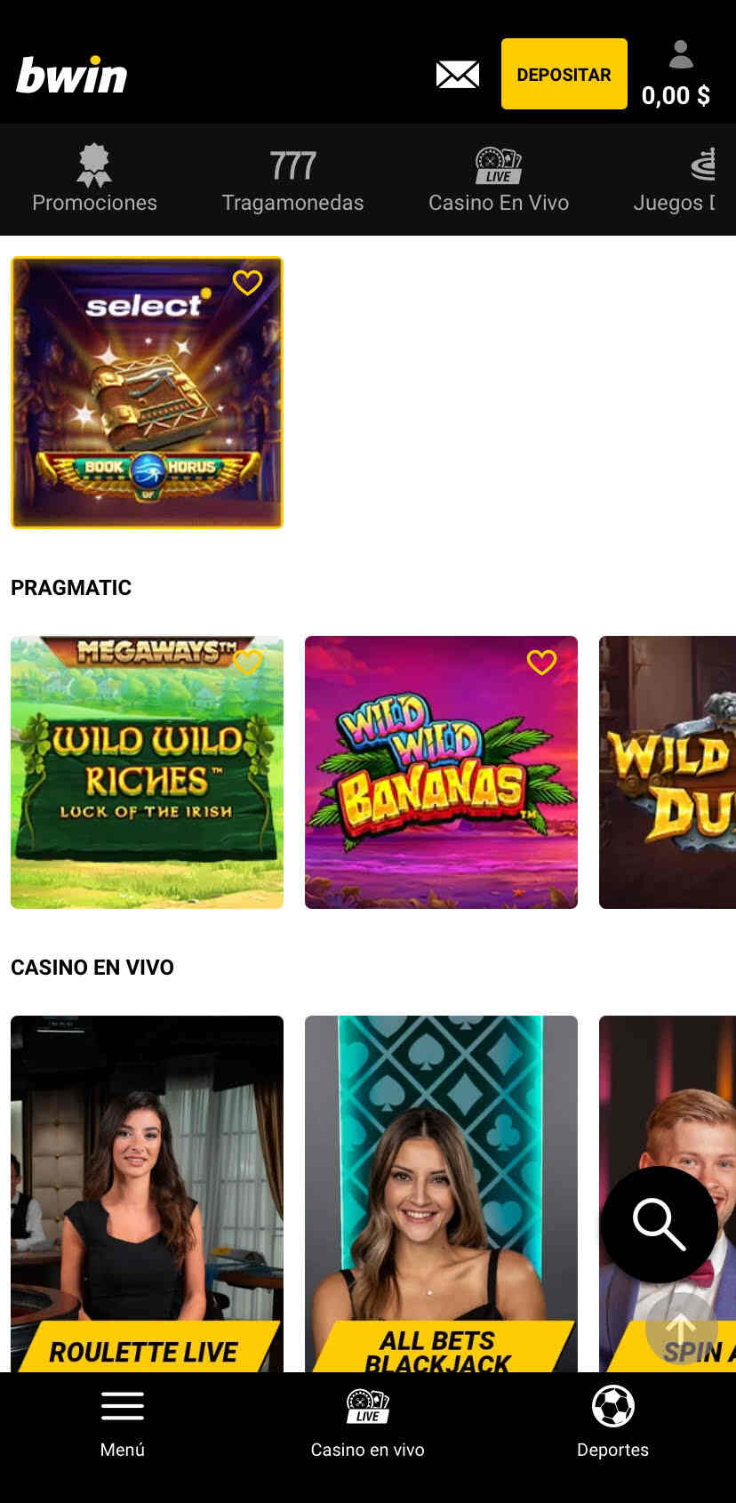 Bwin app interfaz casino