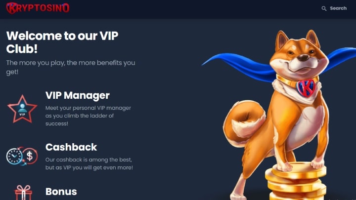 kryptosino casino vip